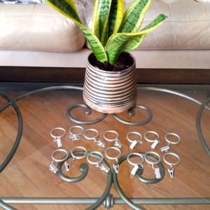 Curtain Rings w/Clips